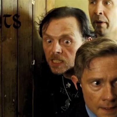 The World's End: A Hilarious British Apocalyptic Comedy Featuring Simon Pegg and Nick Frost!